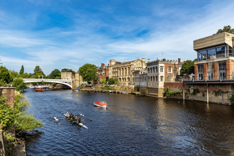 The River Ouse In York