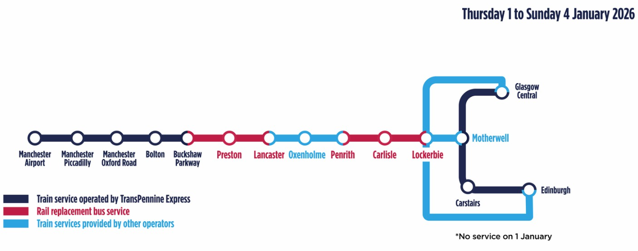 Clifton Bridge renewal map