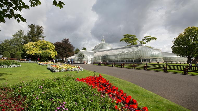 Kibble Palace at Glasgow Botanic Gardens
