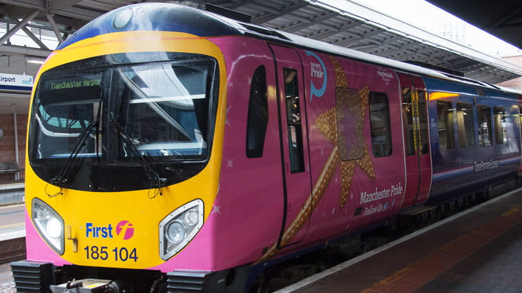 Manchester Pride Train 