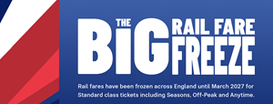 big rail fare freeze