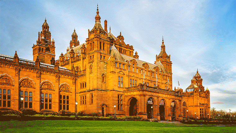 A reimagined view of what Kelvingrove Museum could have looked like