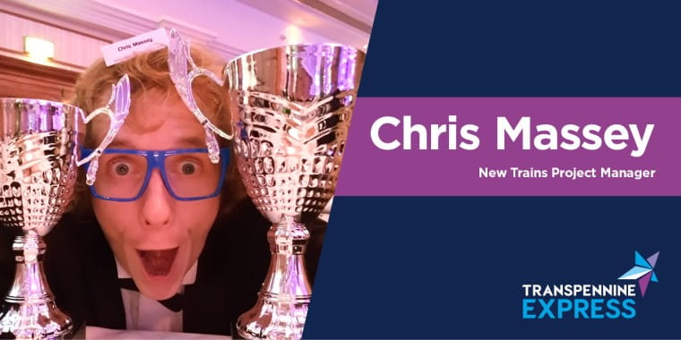 Chris Massey's intro image. He's the New Trains Project Manager