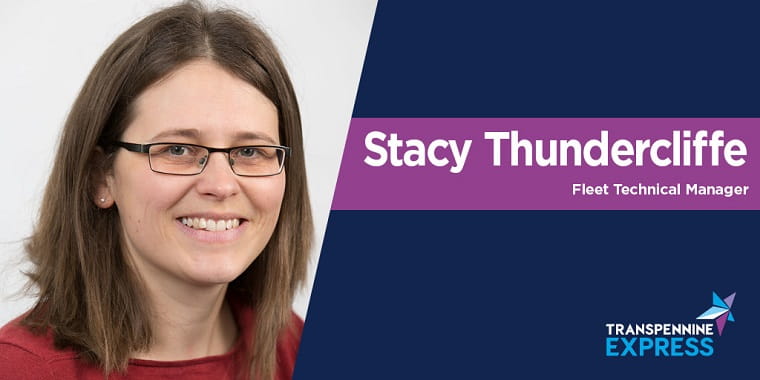 Image of Stacy Thundercliffe, Fleet Technical Manager at TransPennine Express