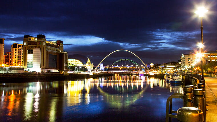 Newcastle's Nightlife © Visit Britain