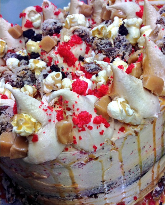 Red Velvet & Chocolate Layer Cake, BakeOrama
