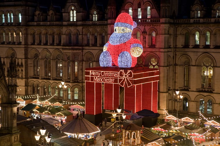 Christmas markets in manchester
