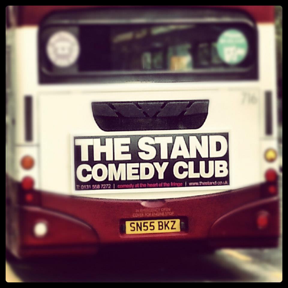 The stand comedy club logo