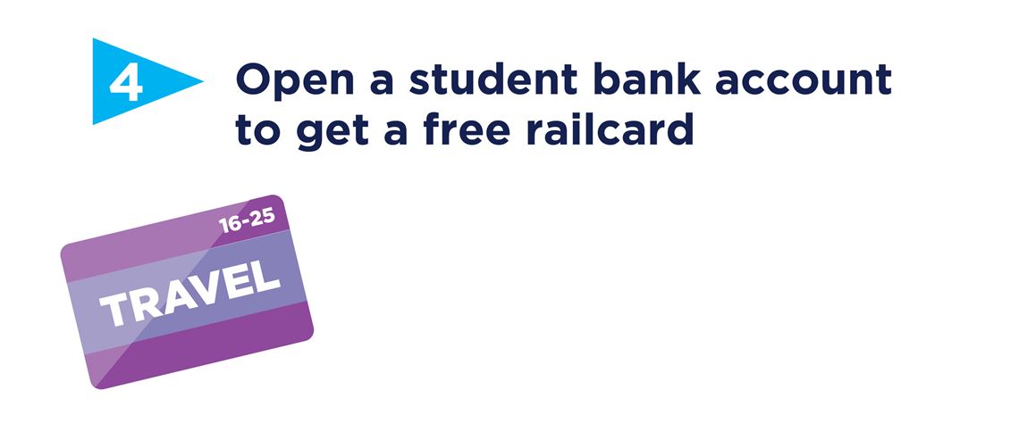 open a student bank account and get a free railcard