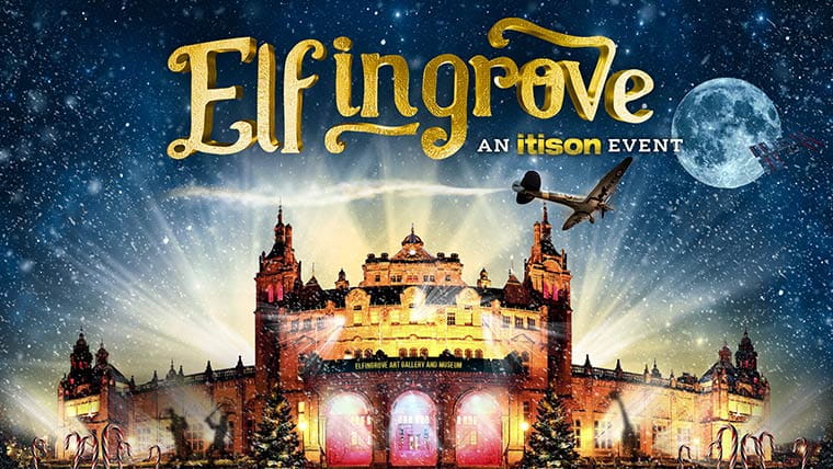 Enjoy the spectacular Christmas light and sound show at Glasgow’s Kelvingrove Museum and Art Gallery.