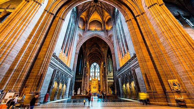 Celebrate the true meaning of Christmas with the festival carol service at Liverpool Cathedral.
