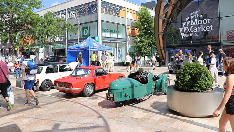 The Moor is a gleaming, modern shopping and dining precinct with attractions galore.